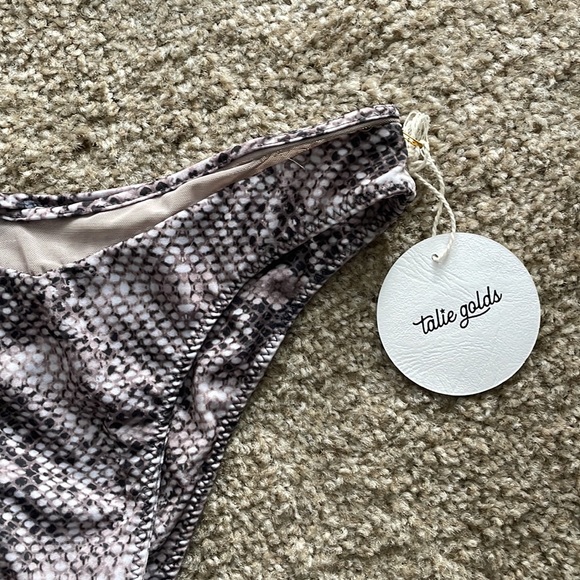 NWT talie golds Snakeskin Bikini - Picture 6 of 10